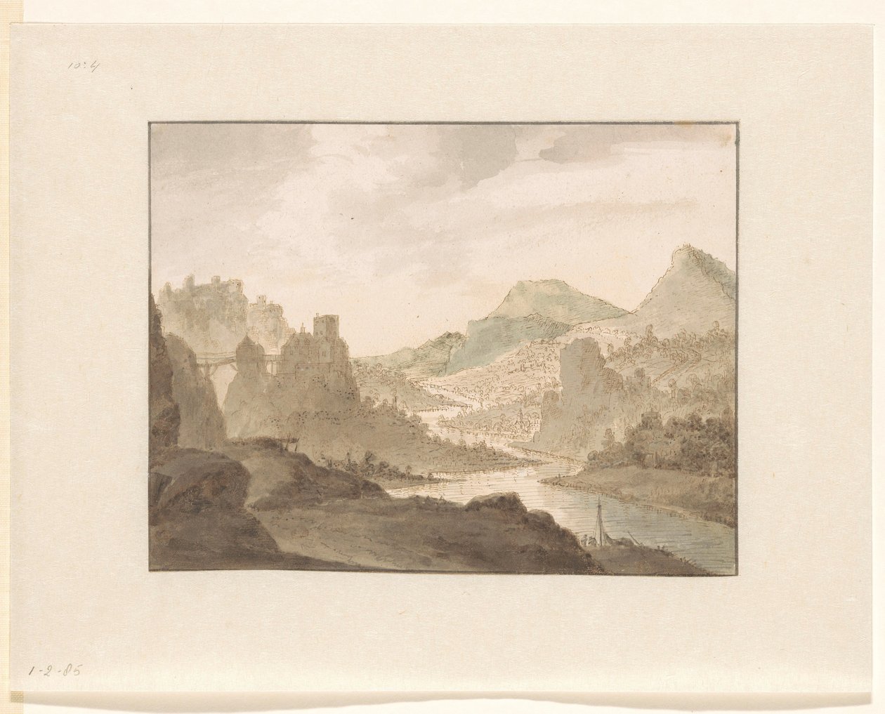 Riverscape autorstwa Jan Griffier (I)