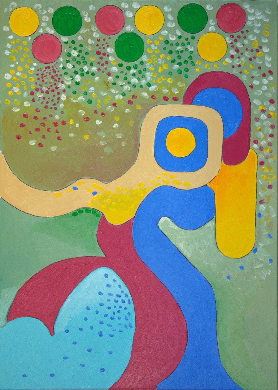Tango, 2009 (olej na płótnie) autorstwa Jan Groneberg