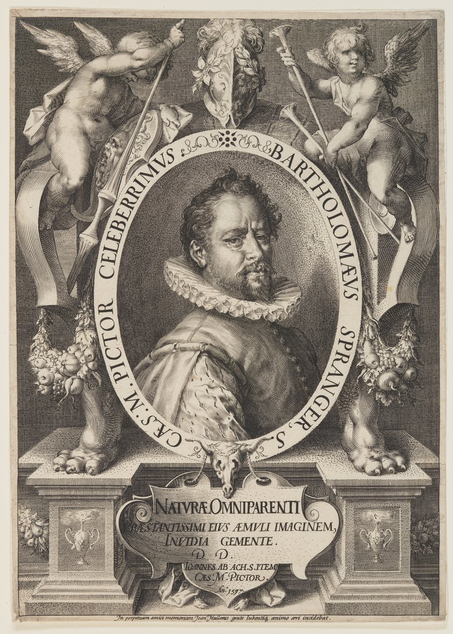 Bartolomeus Spranger autorstwa Jan Harmensz. Muller