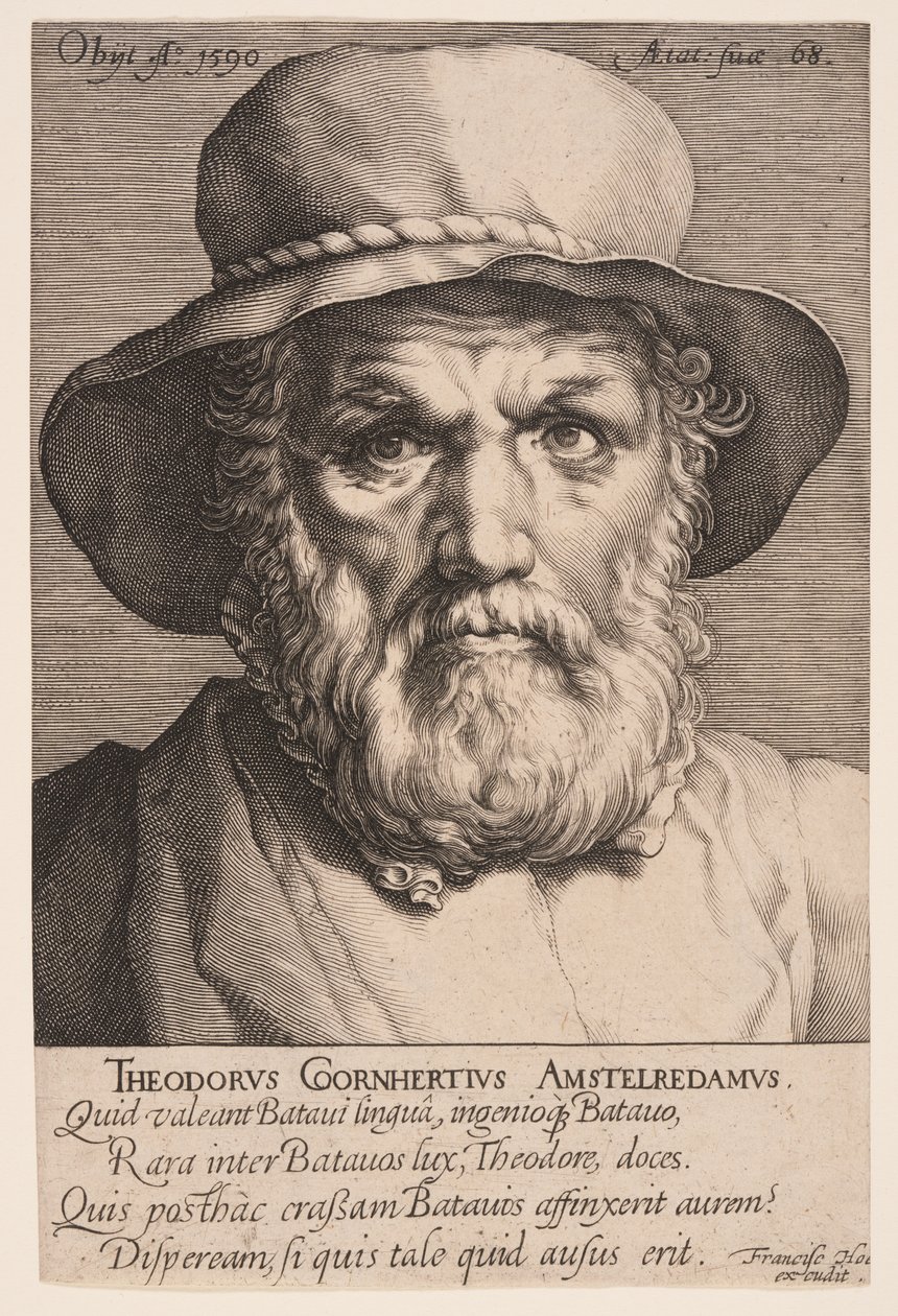 Dirck Volkertsz. Coornhert autorstwa Jan Harmensz. Muller