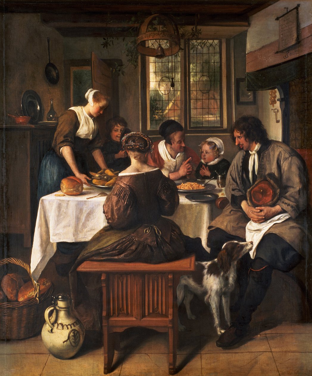 Łaska przed mięsem autorstwa Jan Havickszoon Steen