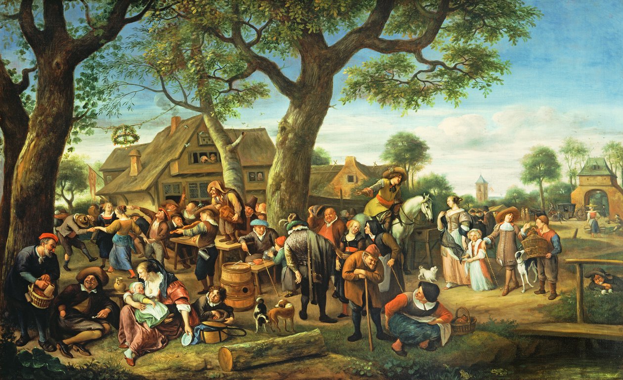 Targi w Warmond autorstwa Jan Havickszoon Steen