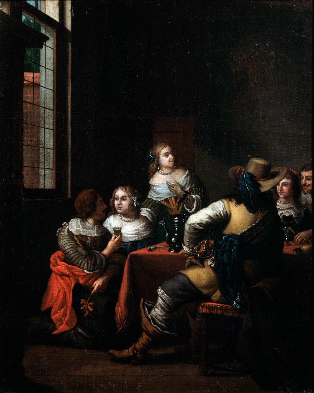 Wesołe spotkanie”. autorstwa Jan Joseph Horemans the Elder