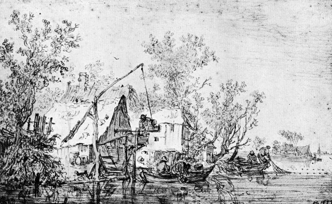 Rzeka holenderska, 1913. autorstwa Jan Josephsz van Goyen