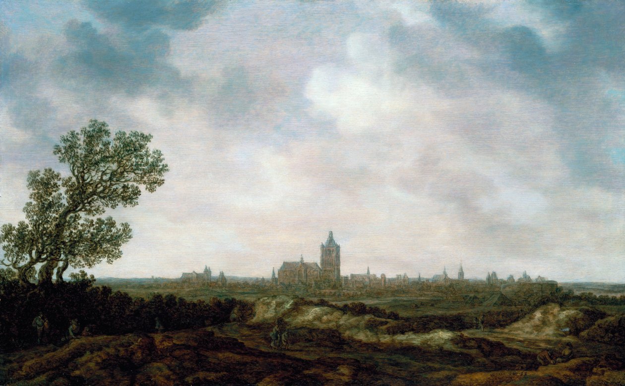 Widok Arnhem, 1633 autorstwa Jan Josephsz van Goyen