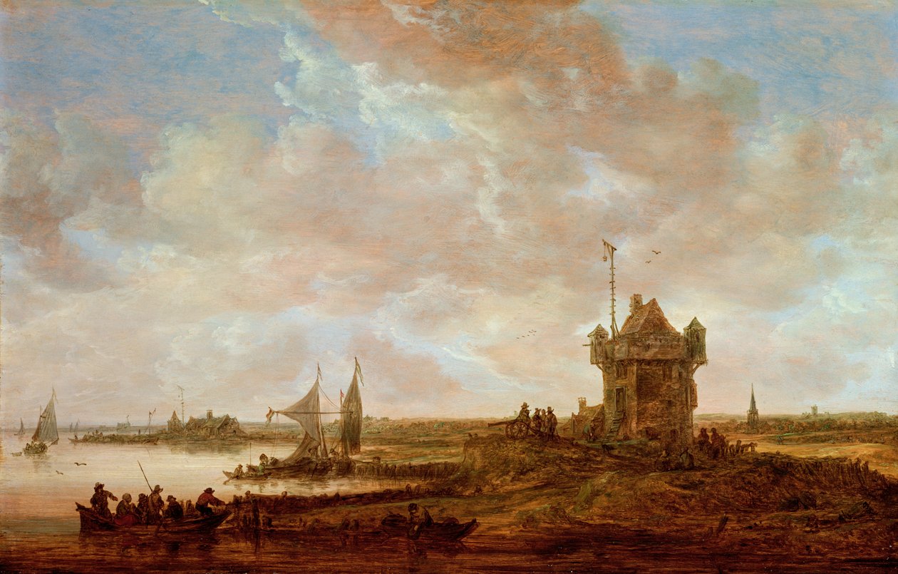 Holenderski Krajobraz autorstwa Jan Josephsz van Goyen
