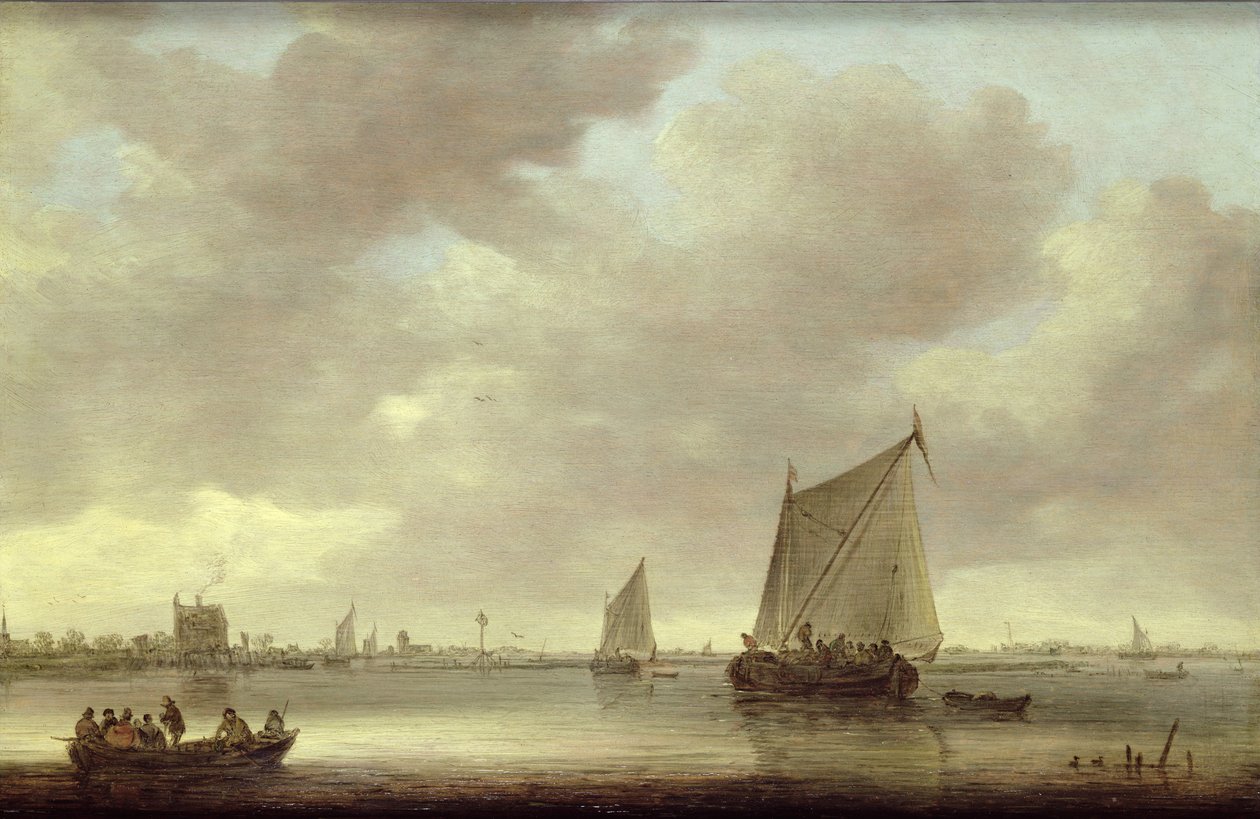 Nieznany obraz autorstwa Jan Josephsz van Goyen