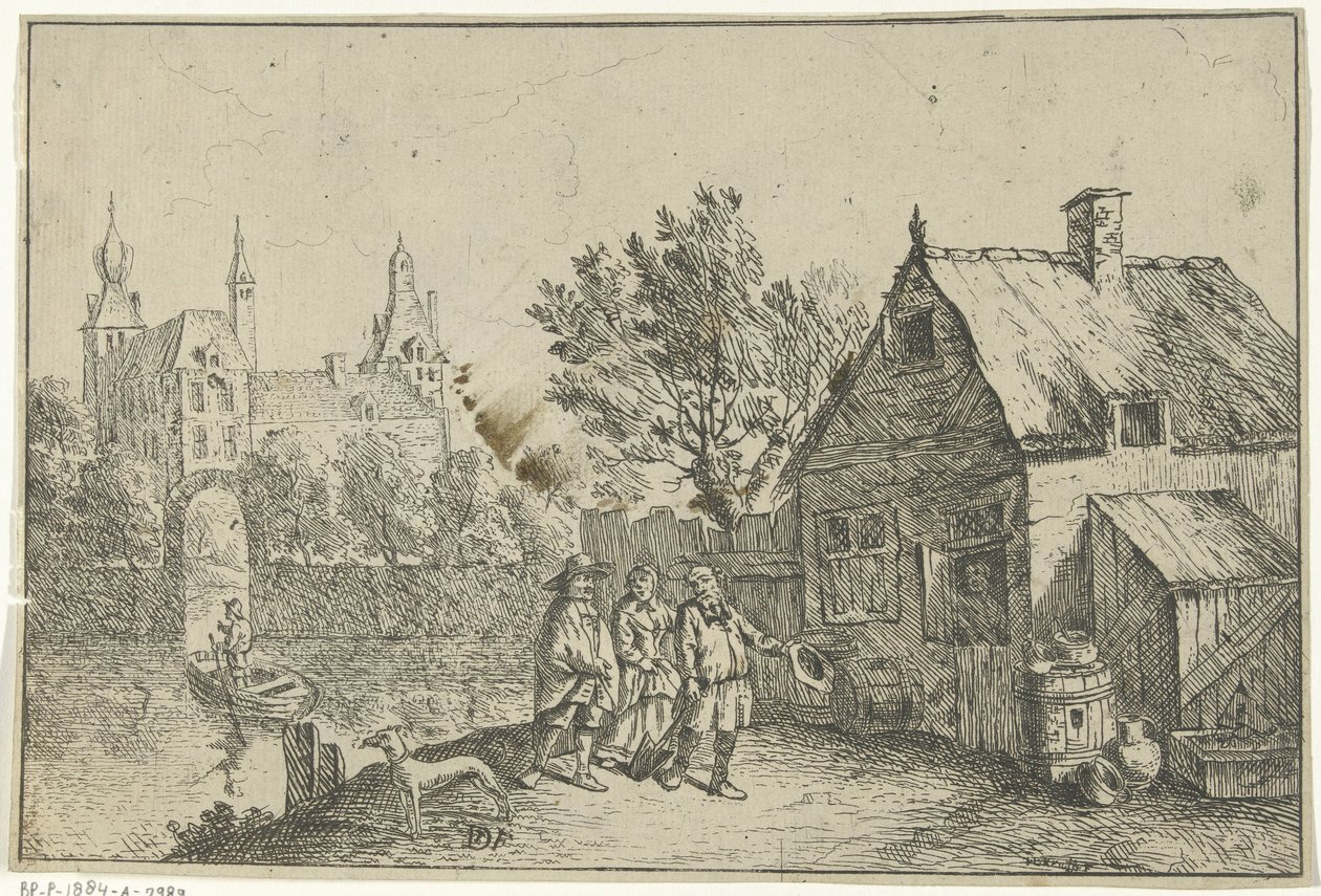 Dom na wodzie autorstwa Jan Lauwryn Krafft (I)