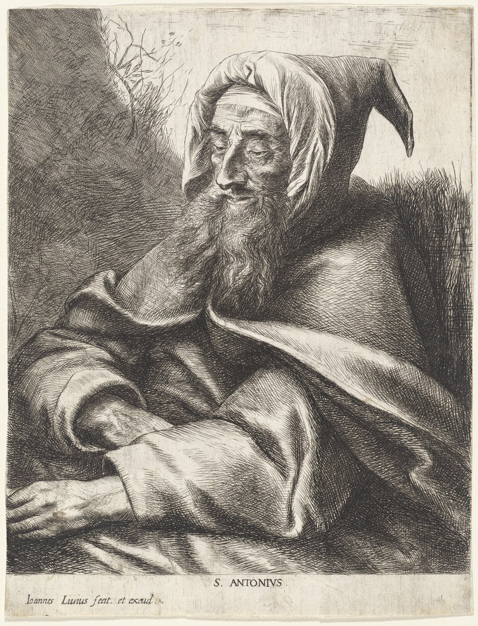 Święty Antoni autorstwa Jan Lievens