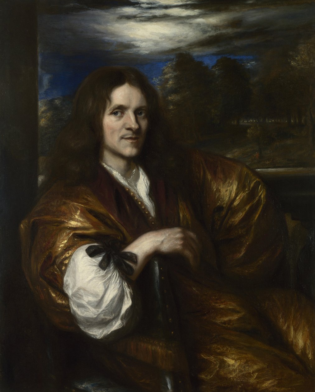 Autoportret, ok. 1638 autorstwa Jan Lievens