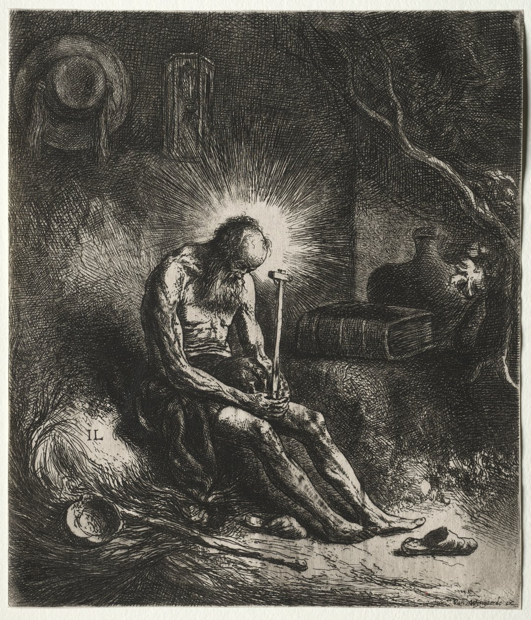 św. Hieronima. autorstwa Jan Lievens