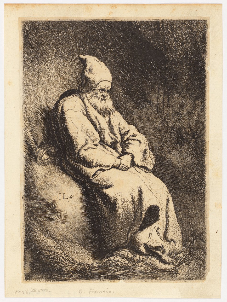 Pustelnik autorstwa Jan Lievens
