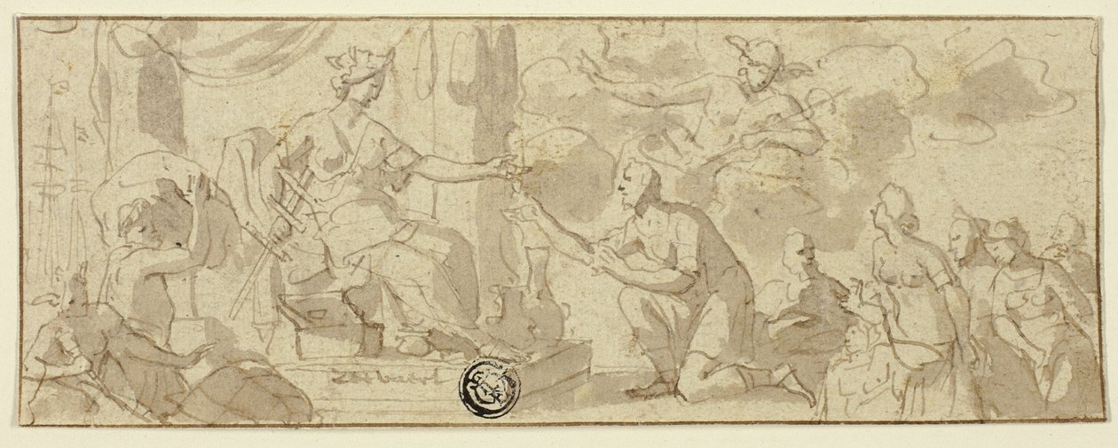 Alegoria nawigacji autorstwa Jan Luyken