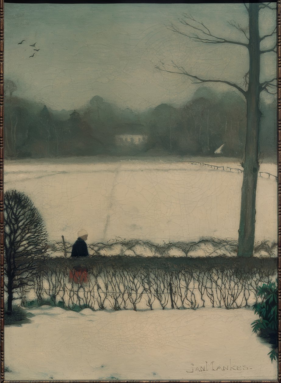 Widok ze studia w Eerbeek autorstwa Jan Mankes