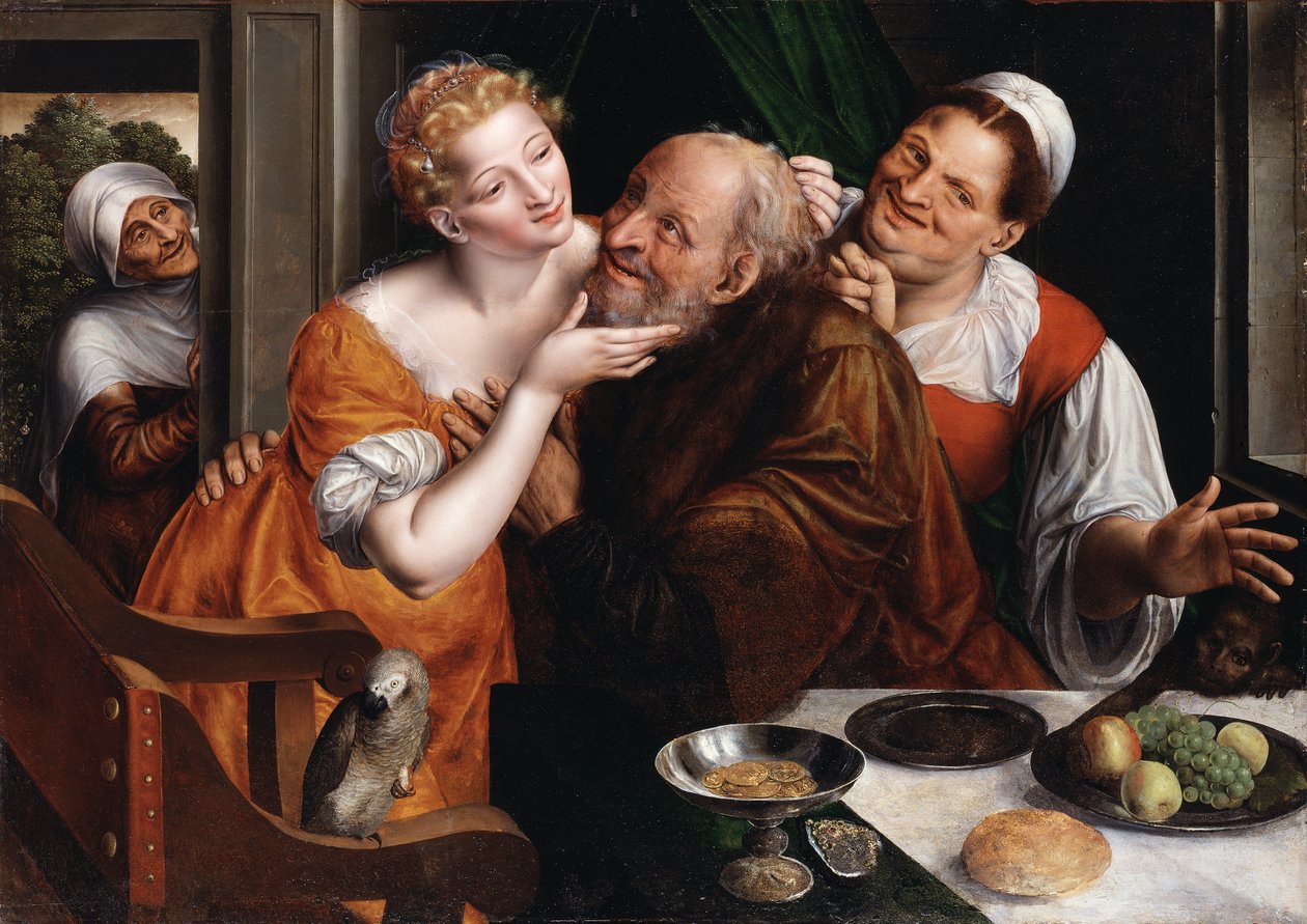 Źle dobrana para autorstwa Jan Massys or Metsys