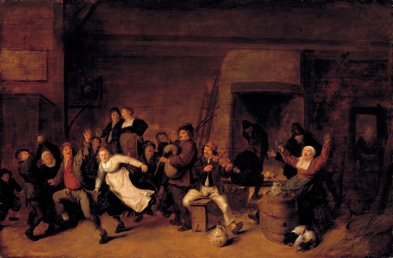 Scena Świąteczna, ca. 1650. autorstwa Jan Miense Molenaer