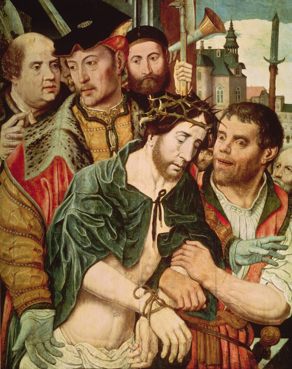 Ecce Homo, 1520 autorstwa Jan Mostaert