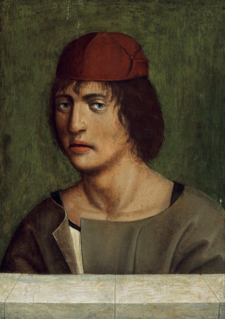 Portret młodego mężczyzny (Autoportret) autorstwa Jan Polack