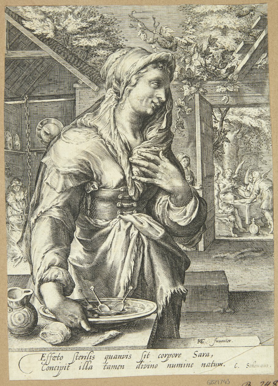 Sara autorstwa Jan Saenredam