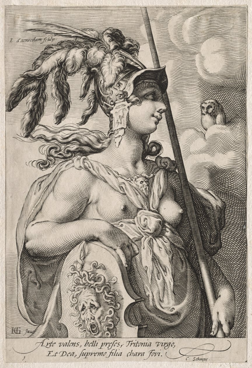 Trzy Boginie, ok. 1595. autorstwa Jan Saenredam