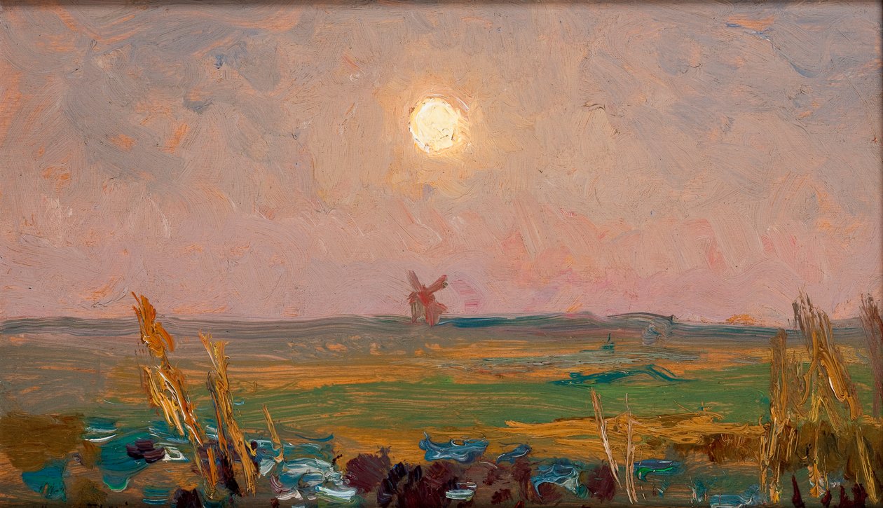 Słońce autorstwa Jan Stanislawski