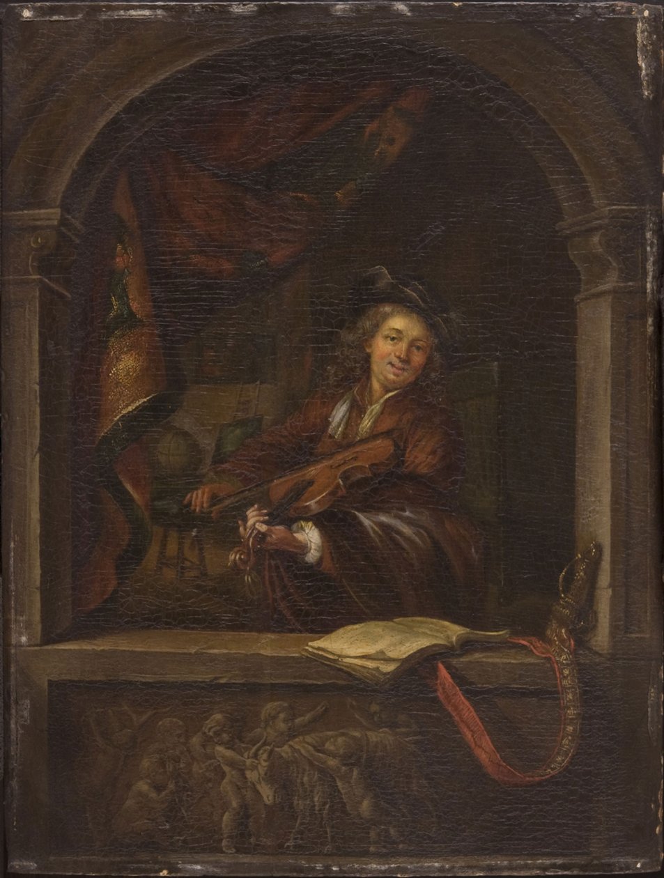 Skrzypek autorstwa Jan Steen