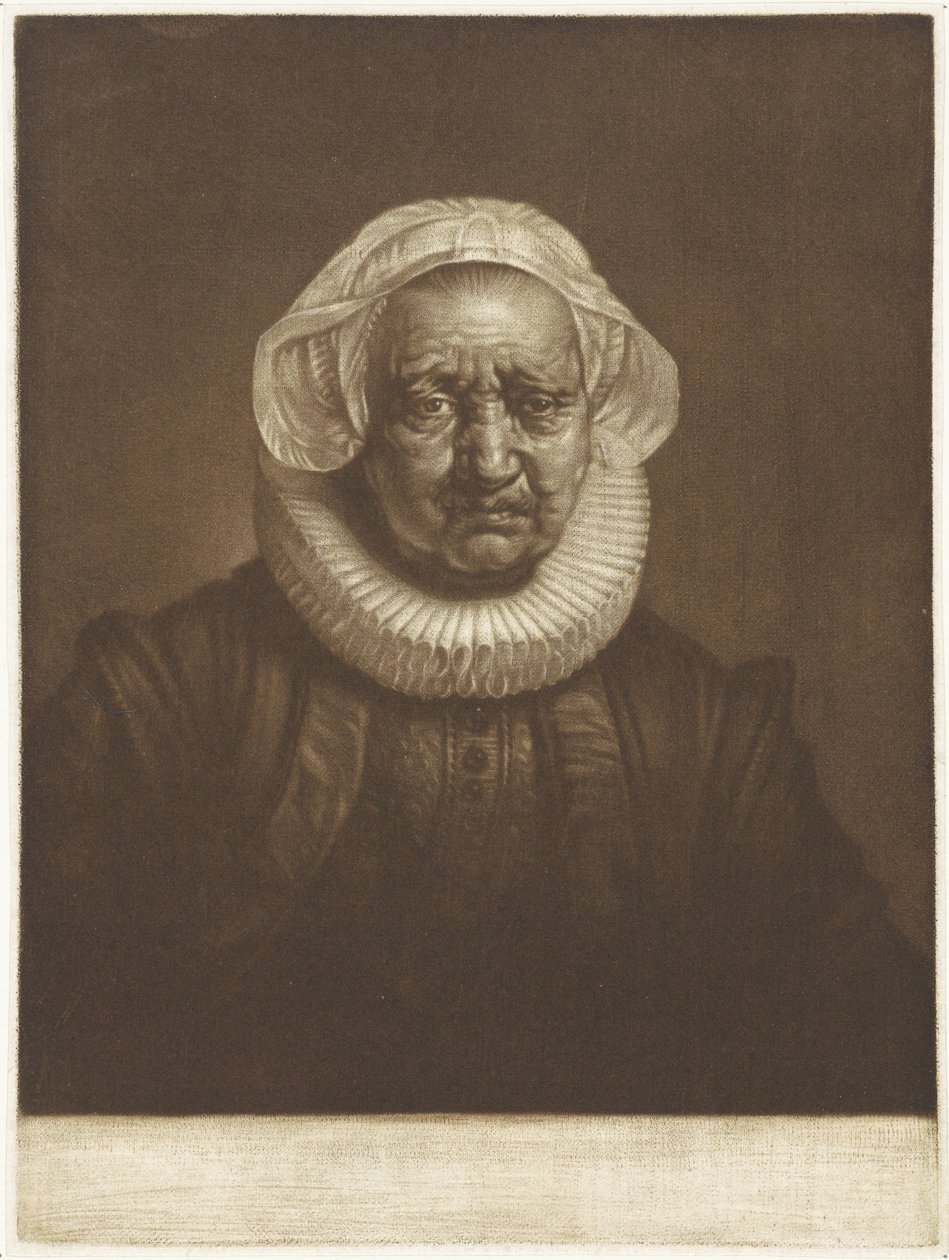 Portret Aechje Claesdr. autorstwa Jan Stolker