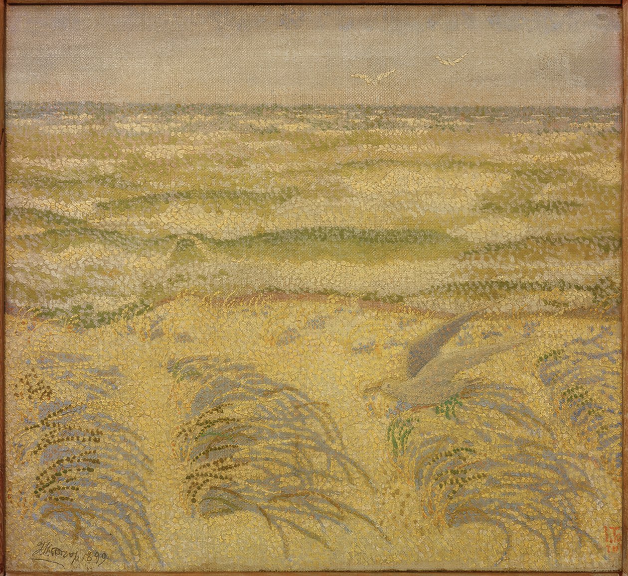 Wydma i morze autorstwa Jan Toorop
