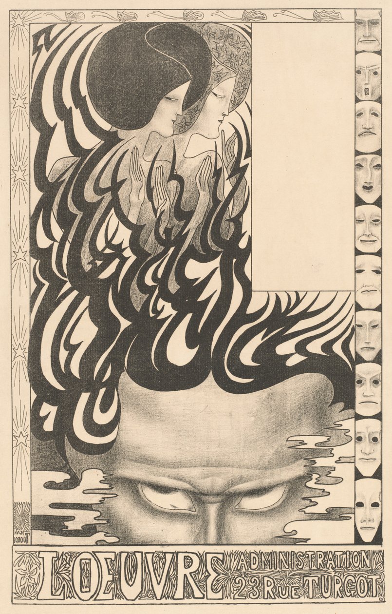 Uratowana Wenecja (zachowana Wenecja) autorstwa Jan Toorop