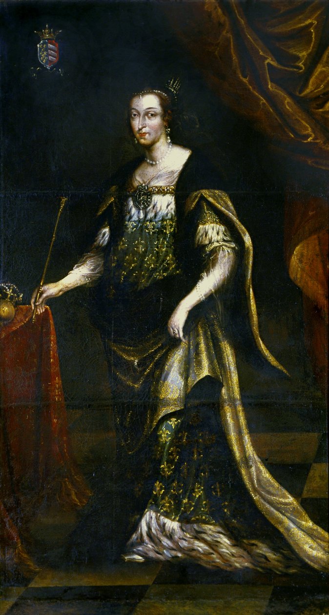 Portret królowej Jadwigi. autorstwa Jan Tricius