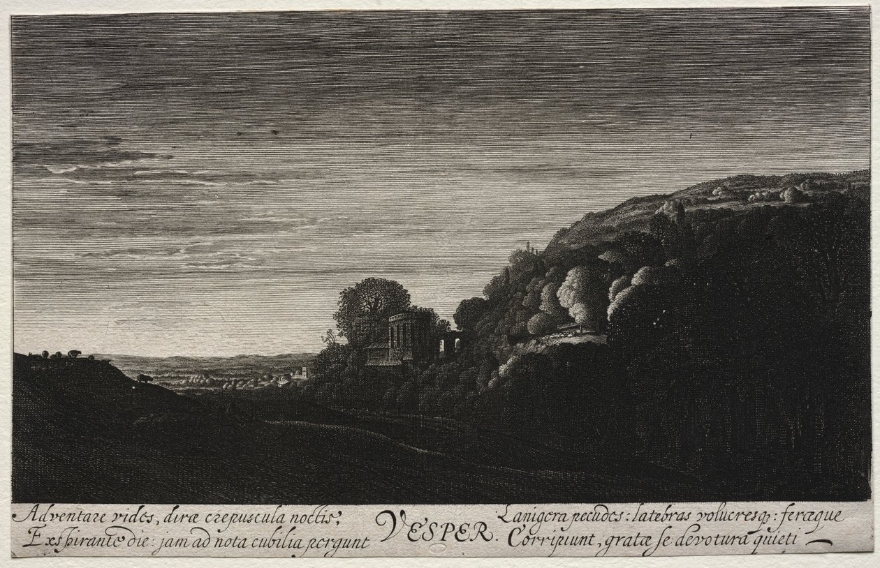 Pory dnia: Nieszpory. autorstwa Jan Van de Velde