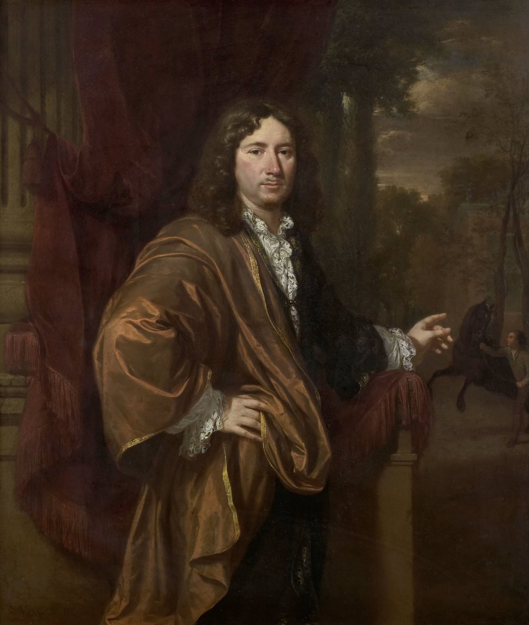 Portret mężczyzny autorstwa Jan Verkolje (I)