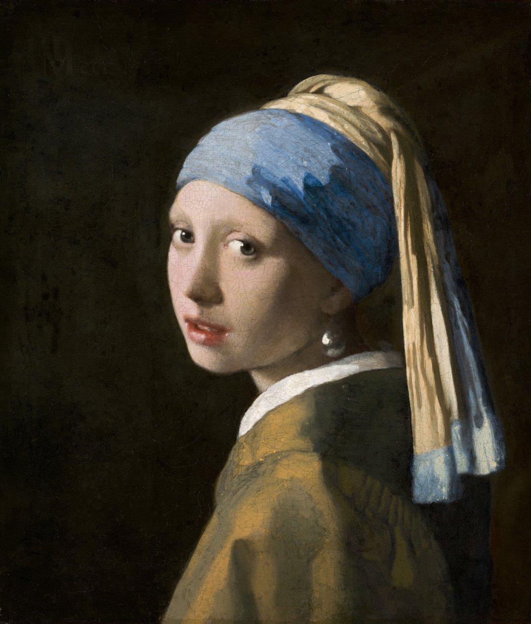 Dziewczyna z perłą autorstwa Jan Vermeer van Delft