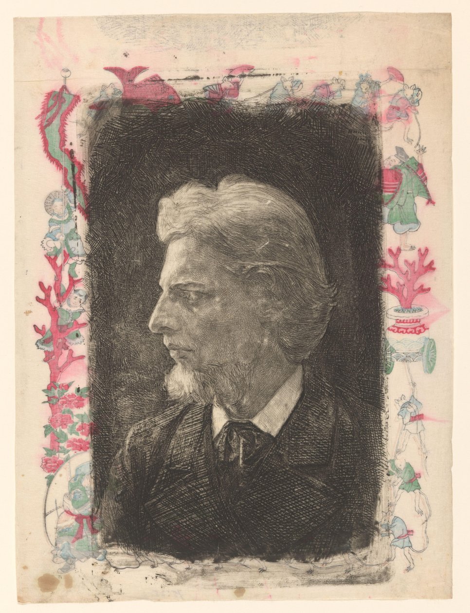 Portret Jacquesa Perka autorstwa Jan Veth