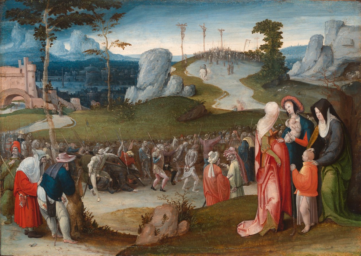 The Procession to Calvary   1347942   pl       polish Successfully Translated  Original: Hamiltons Floating Battery Moored at the End of Sullivans Island the Night Before ..., April 1861. Translat: Hamilton