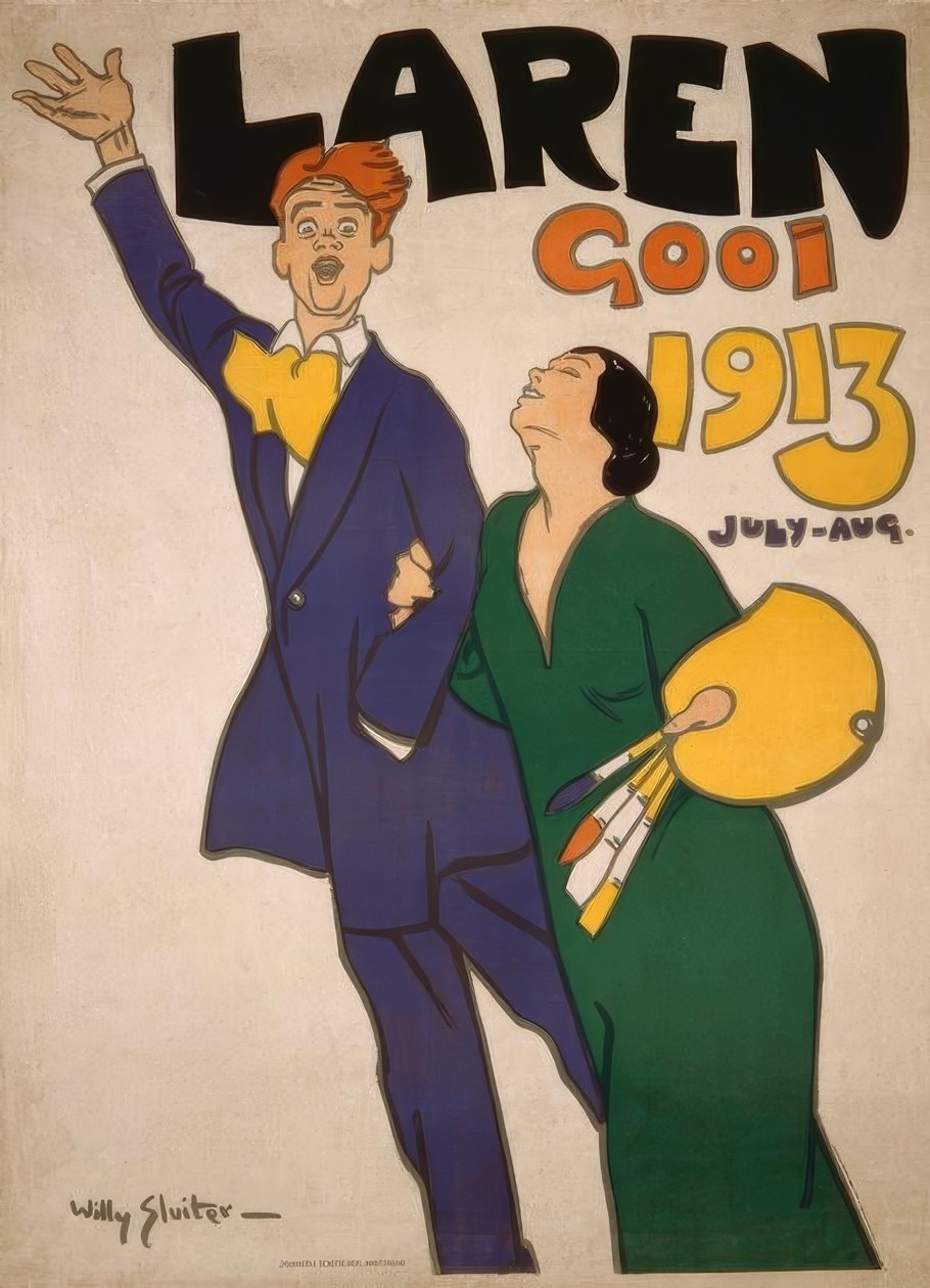 LAREN THROW 1913 LIPIEC-SIERPIEŃ. autorstwa Jan Willem Sluiter