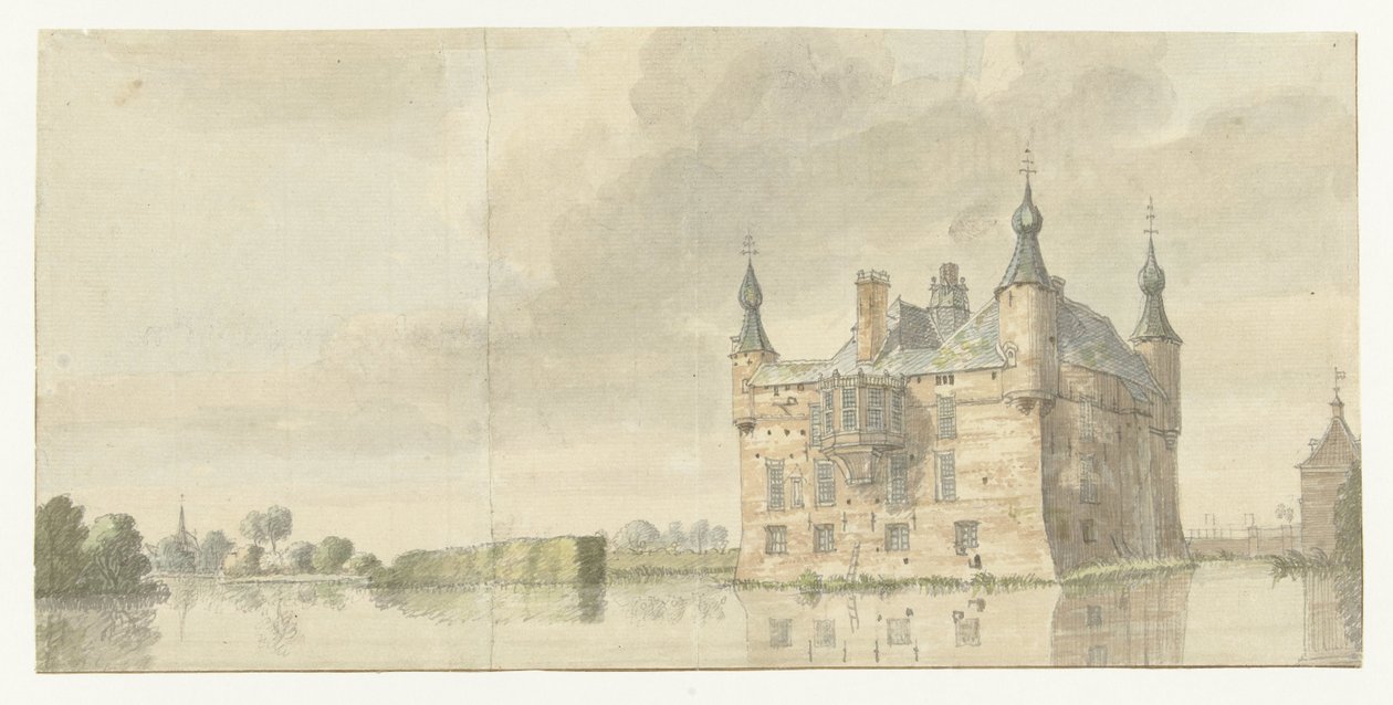 Dom Driesberga autorstwa Jan de Beijer