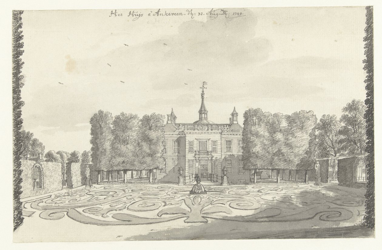 Dom w Ankeveen autorstwa Jan de Beijer