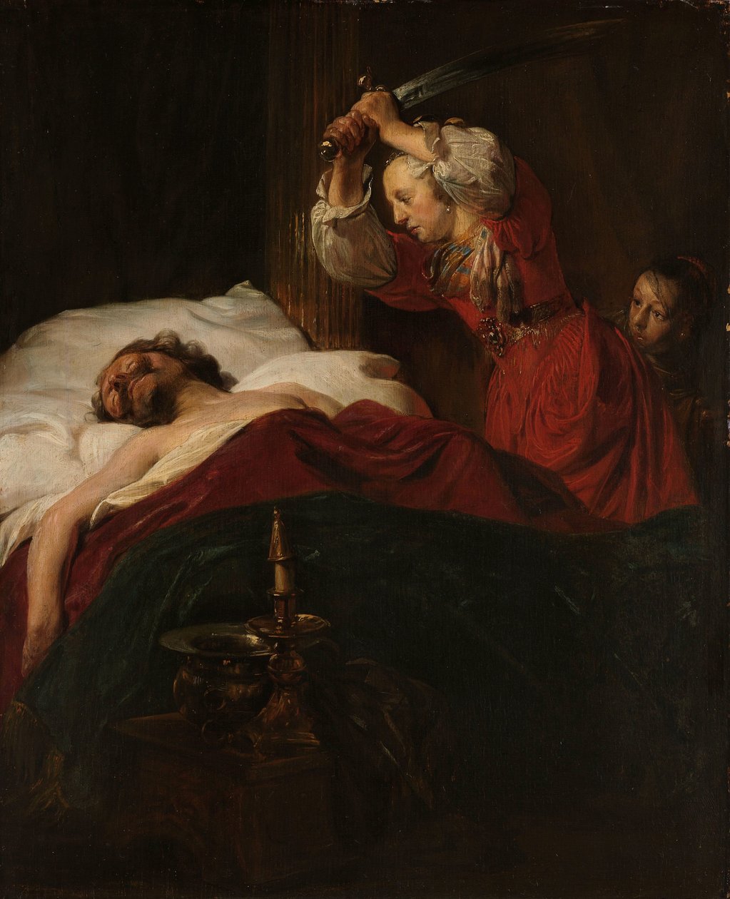Judyta i Holofernes autorstwa Jan de Bray