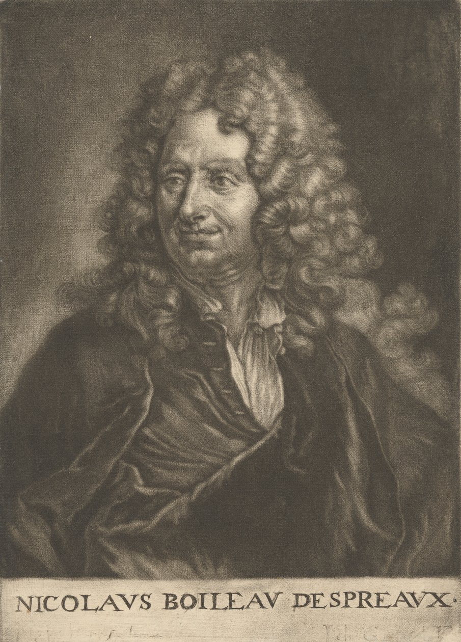 Nicolasa Boileau-Despréaux autorstwa Jan de Groot