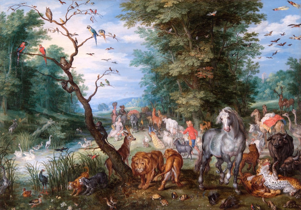 Entrando no Arkpolish autorstwa Jan the Elder Brueghel