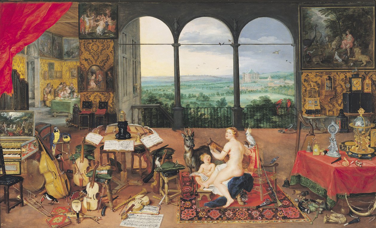 اوریدل، 1617 پولی autorstwa Jan the Elder Brueghel