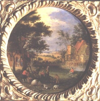 Zbieranie jabłek autorstwa Jan the Elder Brueghel