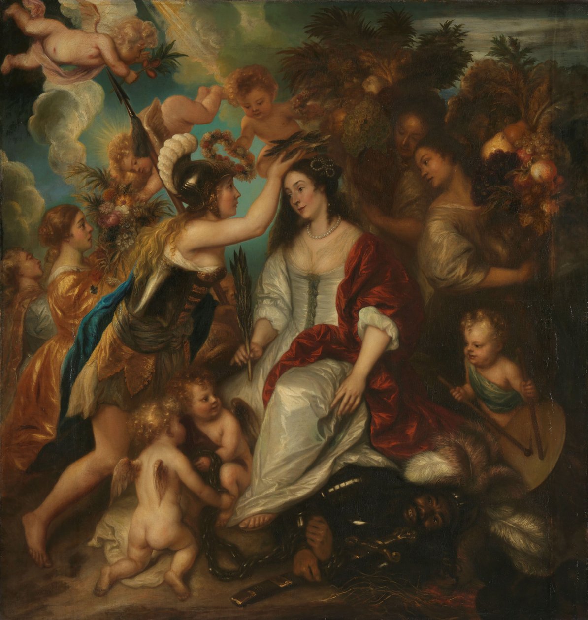 Alegoria Pokoju, 1652 autorstwa Jan the Elder Lievens