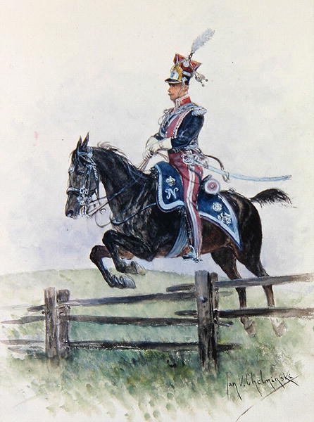 Ułan autorstwa Jan van Chelminski