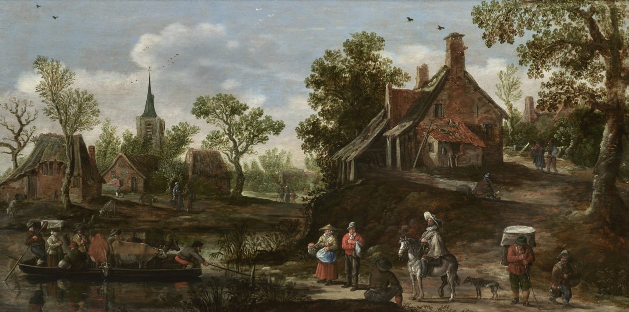 Prom autorstwa Jan van Goyen