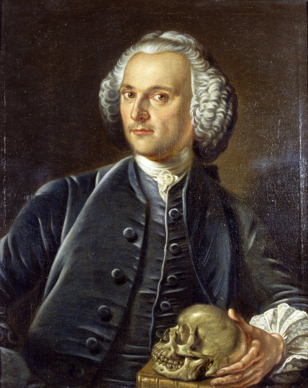 Portret dr Williama Barretta autorstwa Jan van Rymsdyk