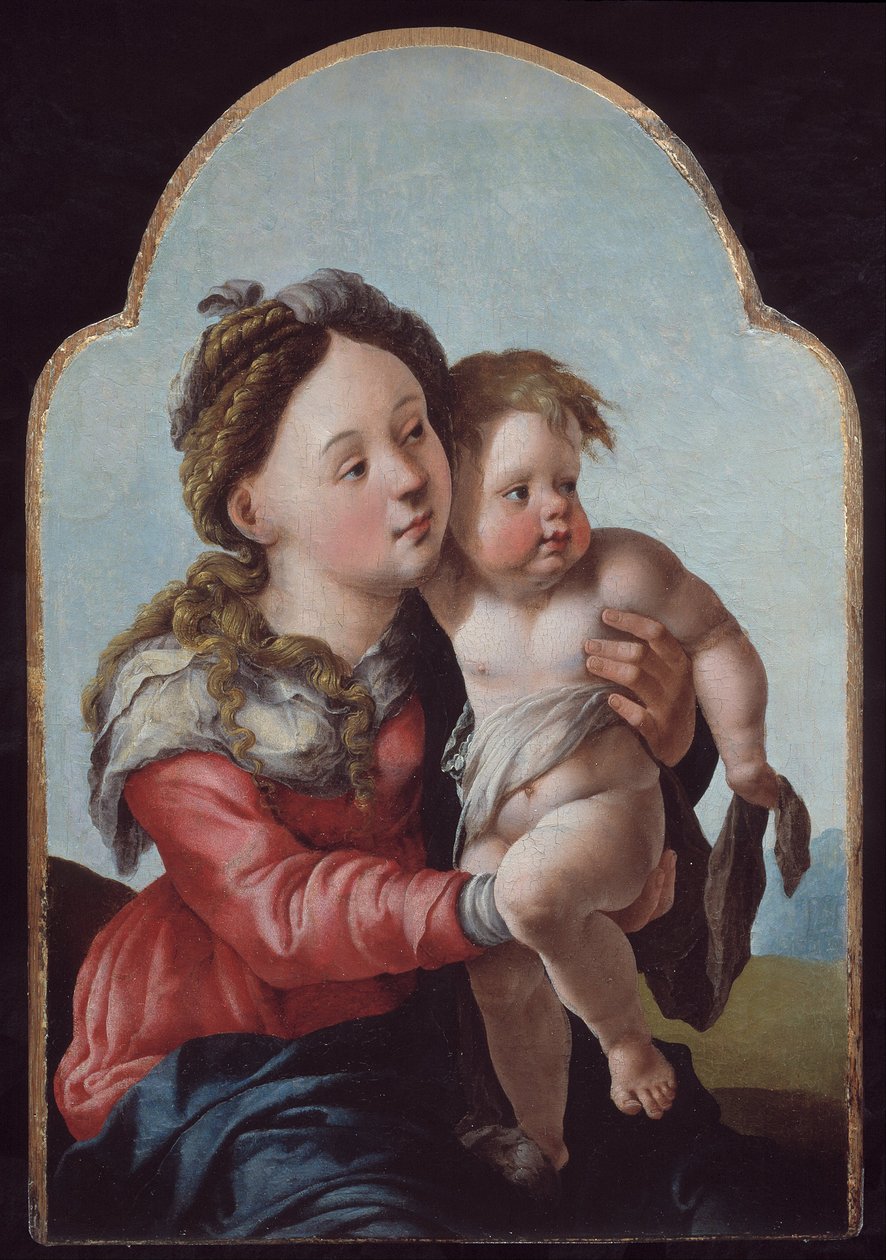 Madonna z Dzieciątkiem autorstwa Jan van Scorel