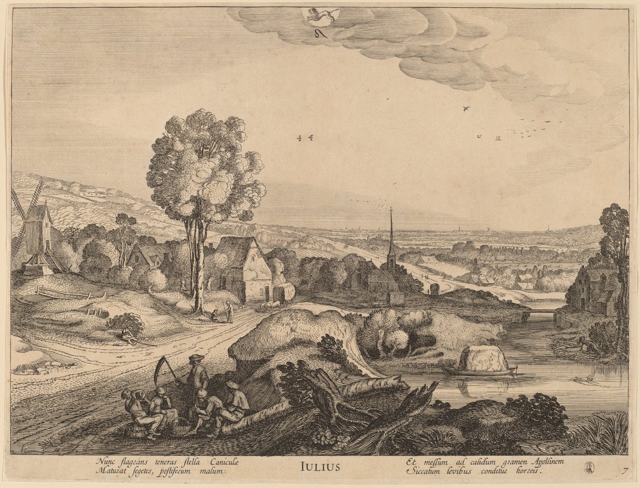 Lipiec autorstwa Jan van de Velde II