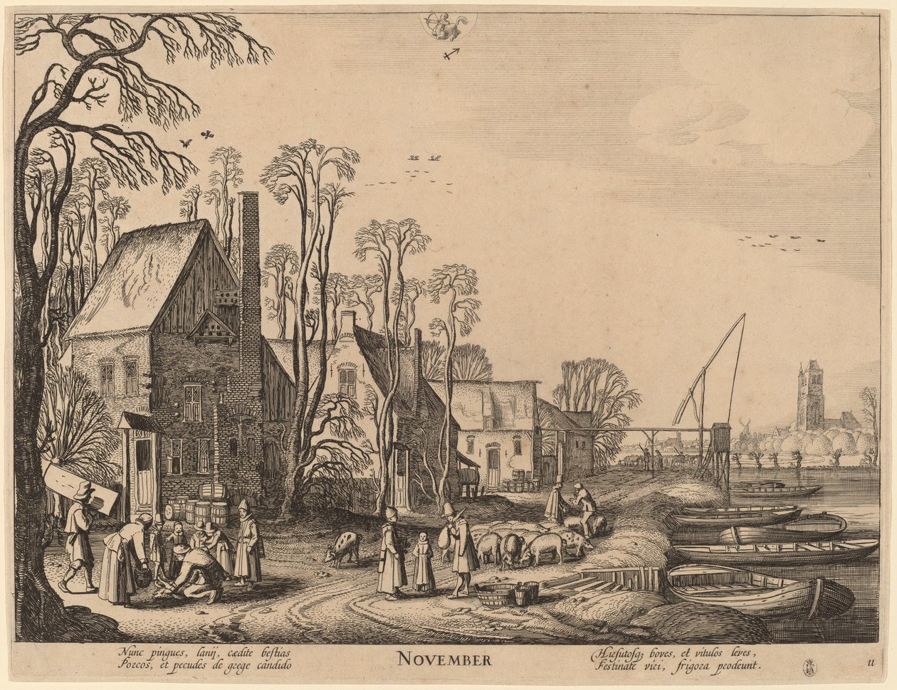 Listopad autorstwa Jan van de Velde II